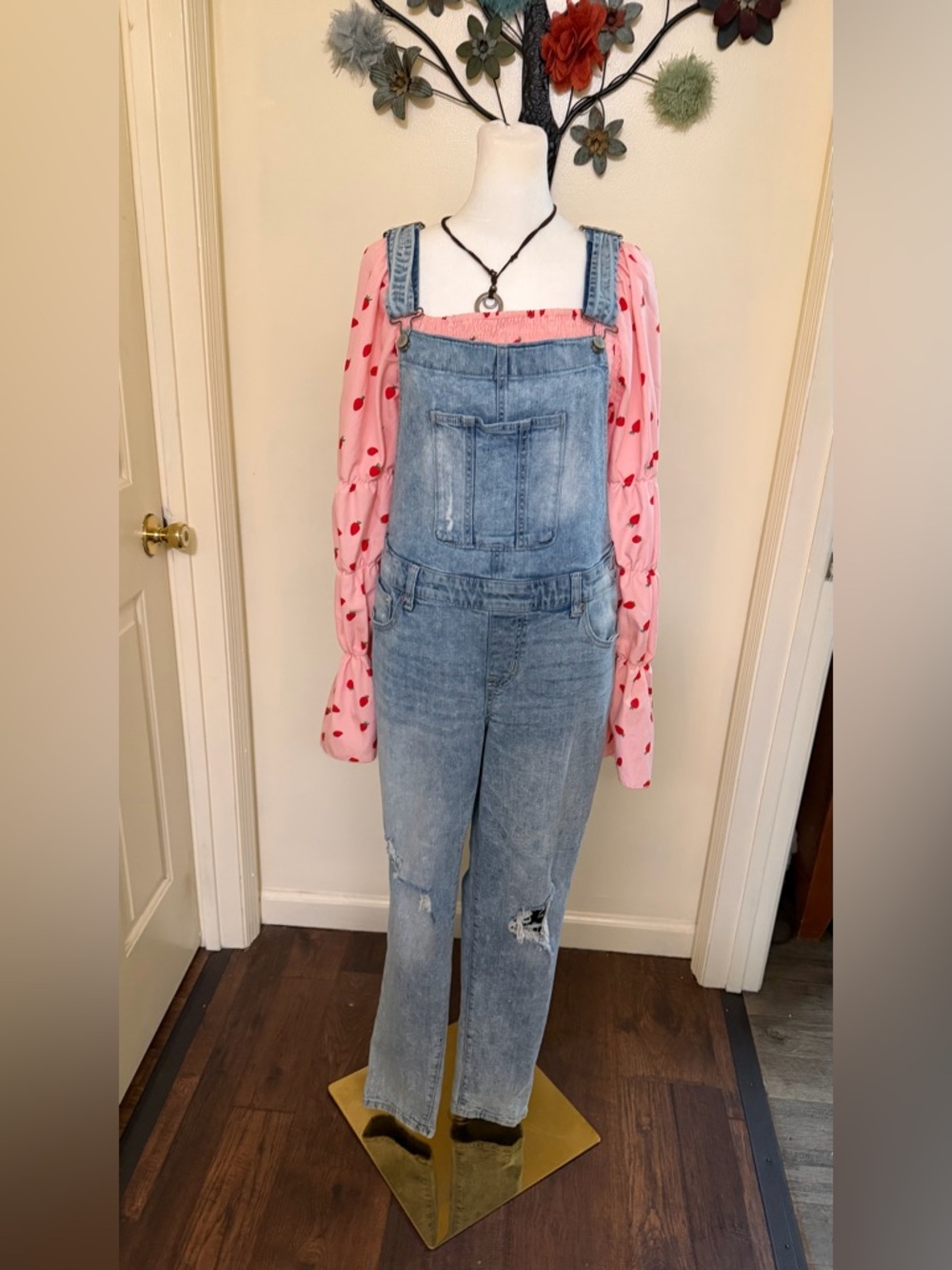 Denim Overalls Jeans top will also be listed - Picture 1 of 7